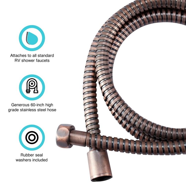 Dura Faucet Shower Hose Bronze