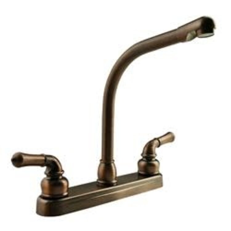 Dura Faucet High Rise Kitchen Bronze