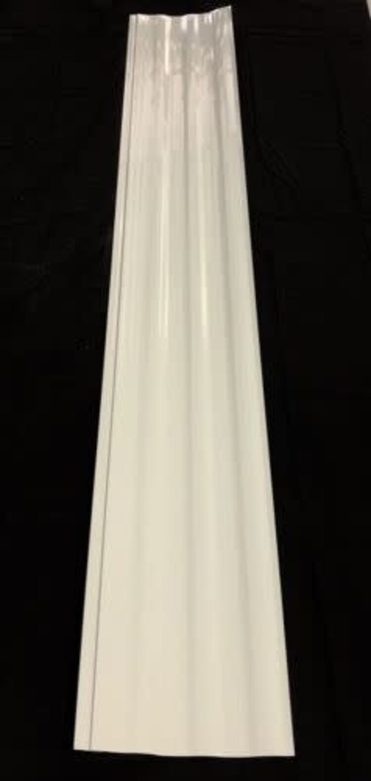 Mesa metal 16''x 146 3/4'' White Siding