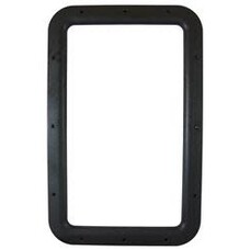 Valterra door window frame-blk interior