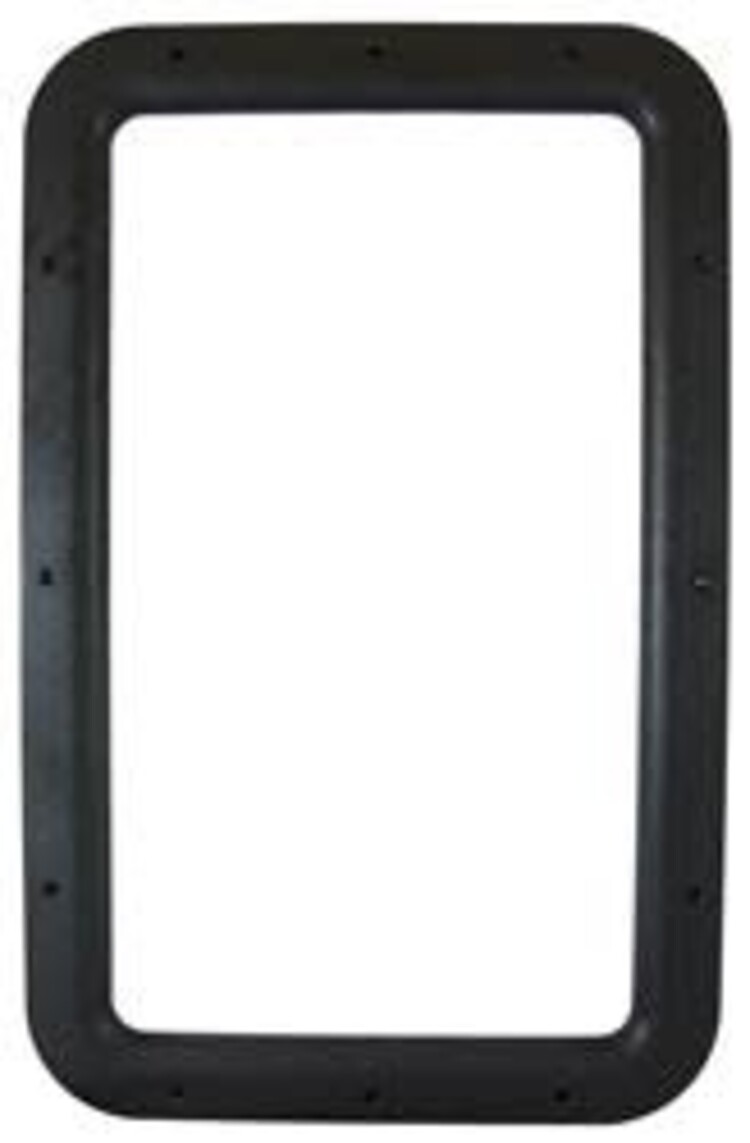 Valterra door window frame-blk interior
