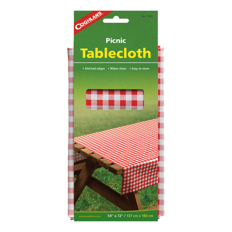 Coghlan's 54"X72" PICNIC TABLE CLOTH