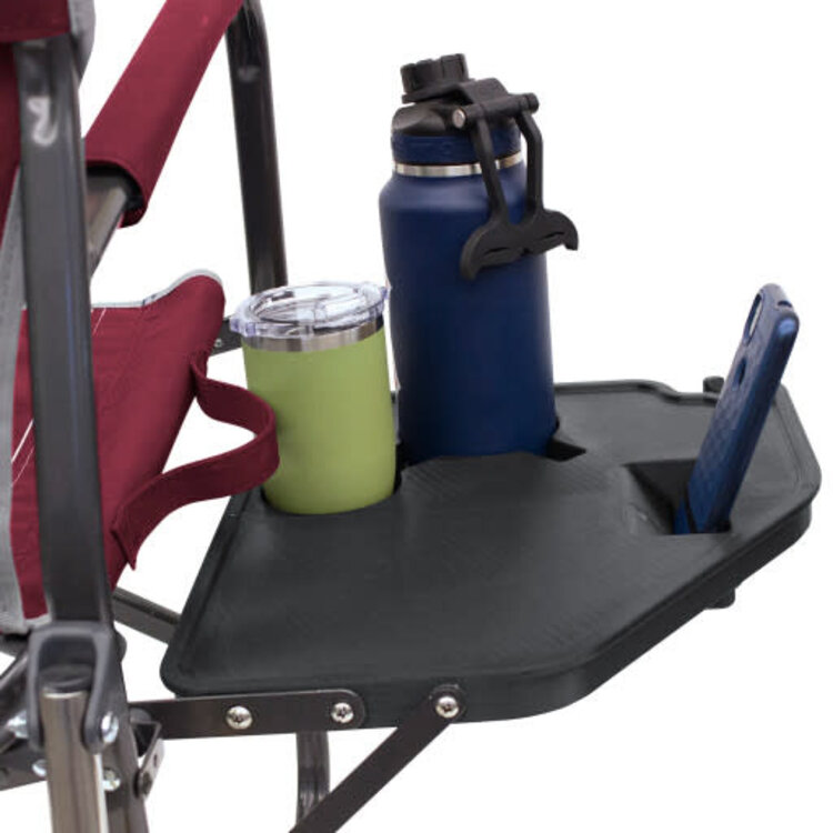 GCI Outdoor Black Freestyle Rocker XL with Side Table