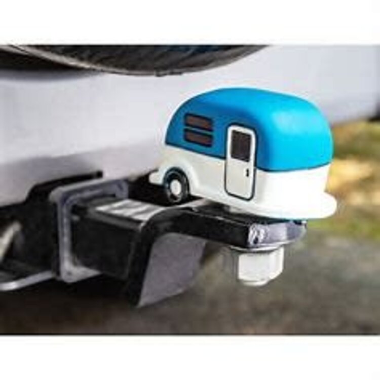 Camco Hitch Ball Cover Blue Camper
