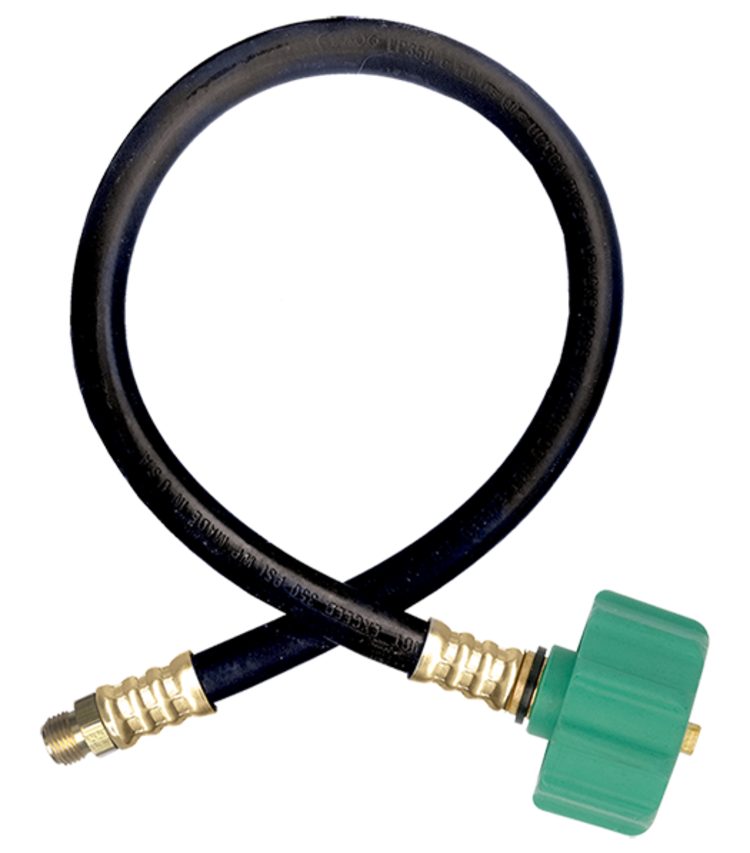 Fairview Fittings ACME 12" Hose 1/4" Inverted