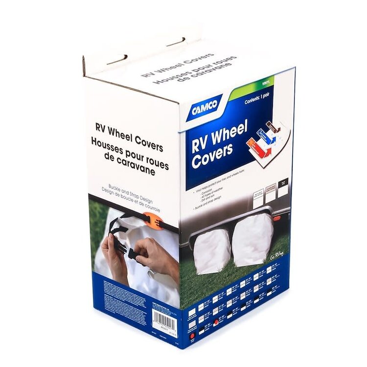 Camco Black Tire Cover 27-29"