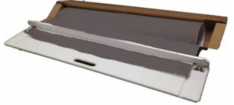 Carefree Black Slide Topper Fabric (sold per linear feet)