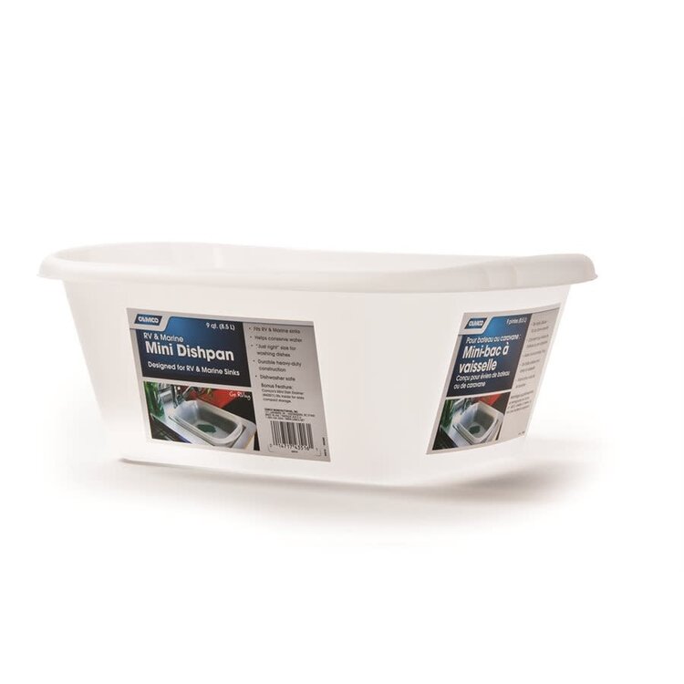Camco Mini Dish Pan -Clear