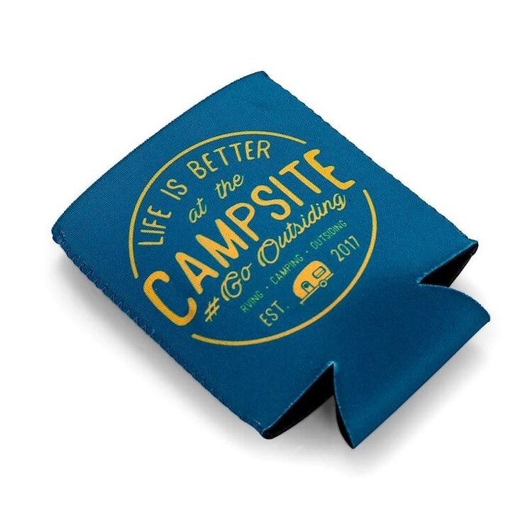 Camco CAN HOLDER NAVY/YELLOW