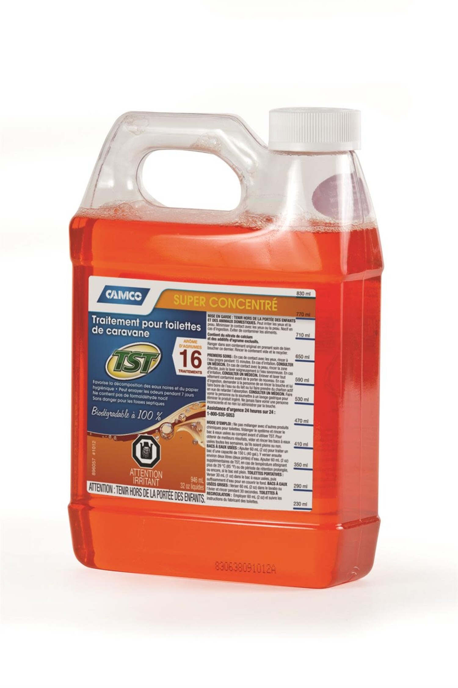 orange anti smell liquid