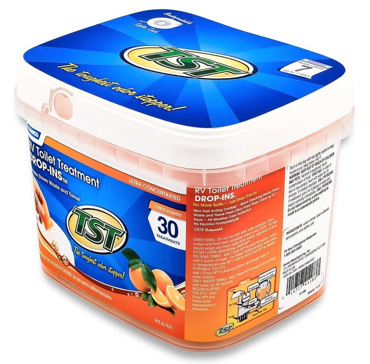 Camco TST Orange Drop-ins 30/Bucket....