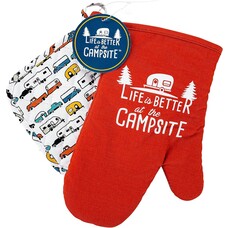 Camco Oven Mitt/ Pot Holder Set