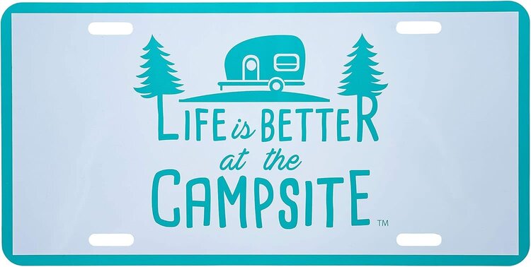 Camco LICENSE PLATE TEAL