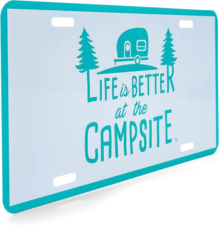 Camco LICENSE PLATE TEAL