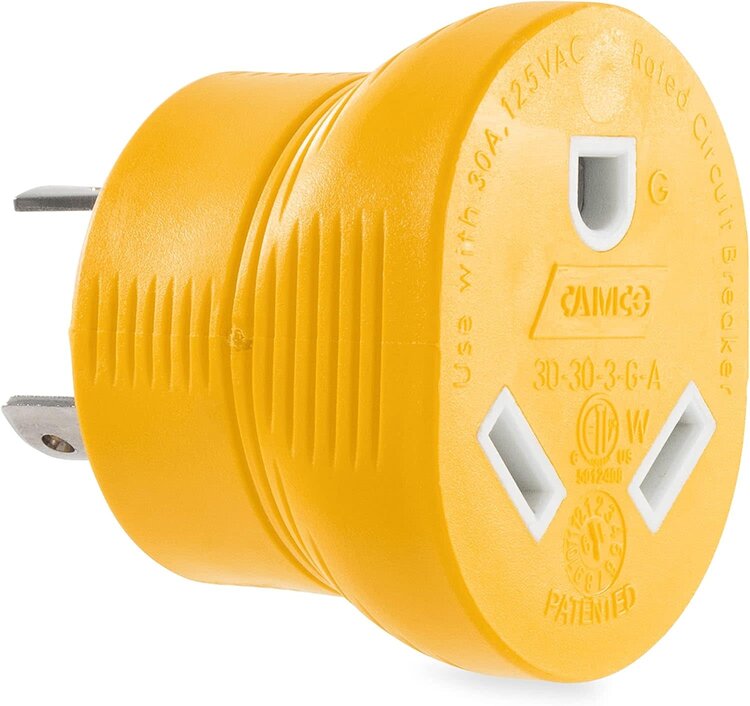 Camco Locking Generator Adapter CSA 30M - 30F