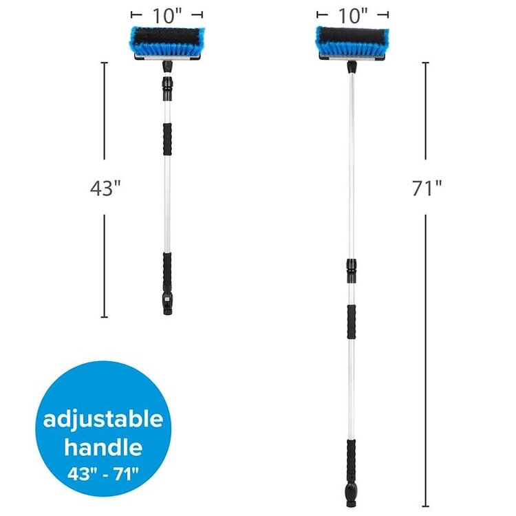 Camco RV Wash Brush W/Adj Handle