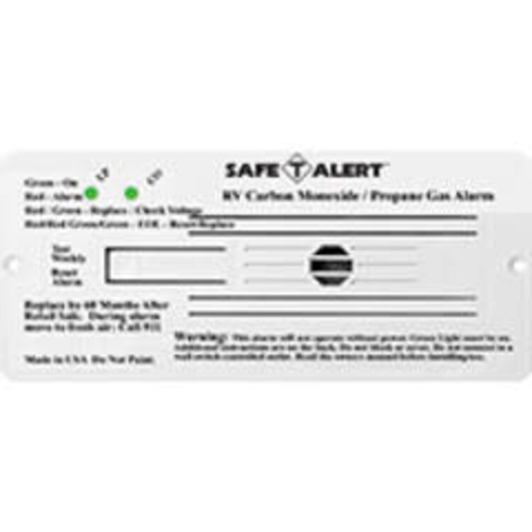 MTI Industry Dual CO/Propane Detector (White)