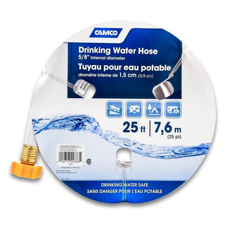 Camco 25 Feet Drinking Water Hose