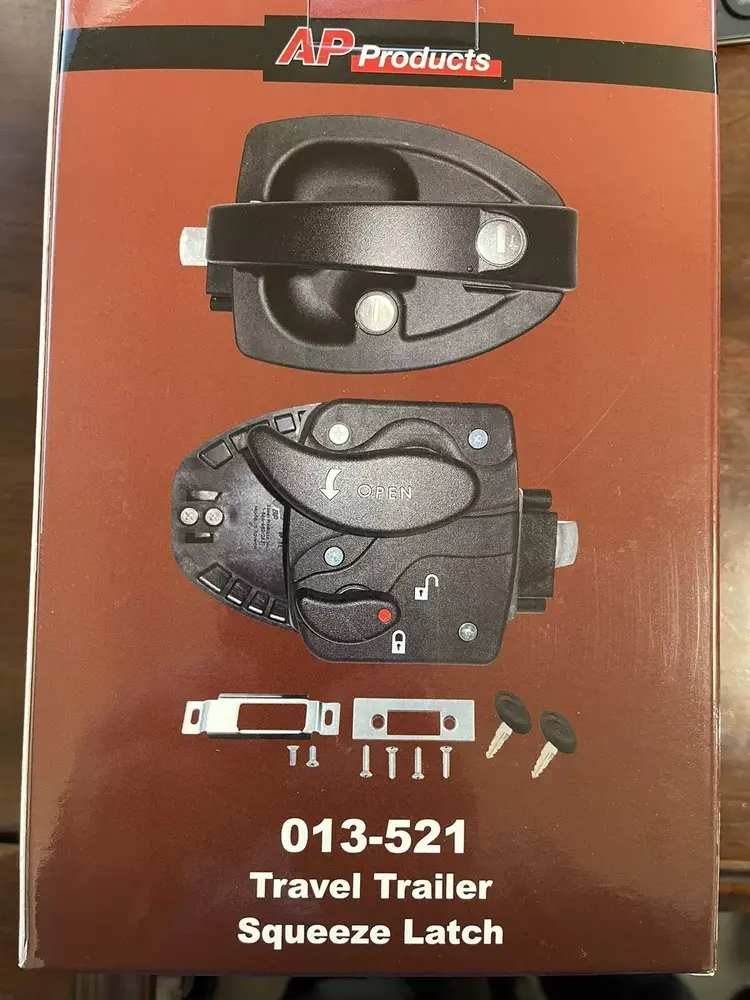 AP Products Squeeze Latch RV Door Lock