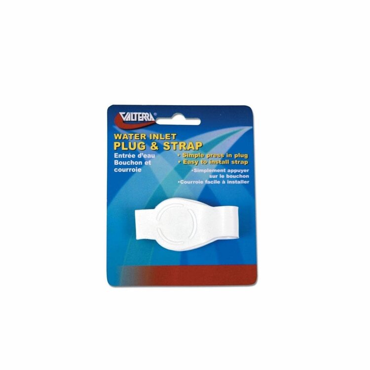 Valterra Water Inlets Dust Plug & Strap