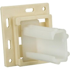 JR Products Small C-Shaped Drawer Slide Socket Set