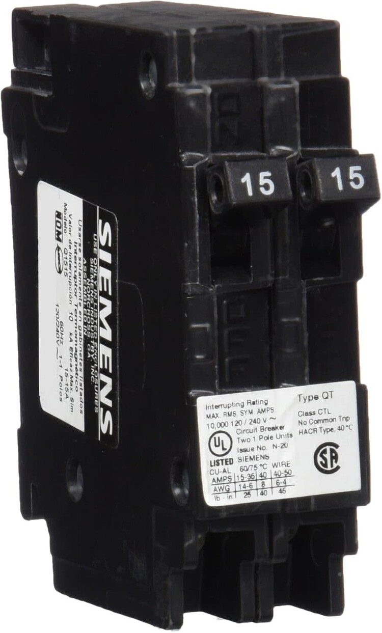Parallax 15-15 circuit breaker