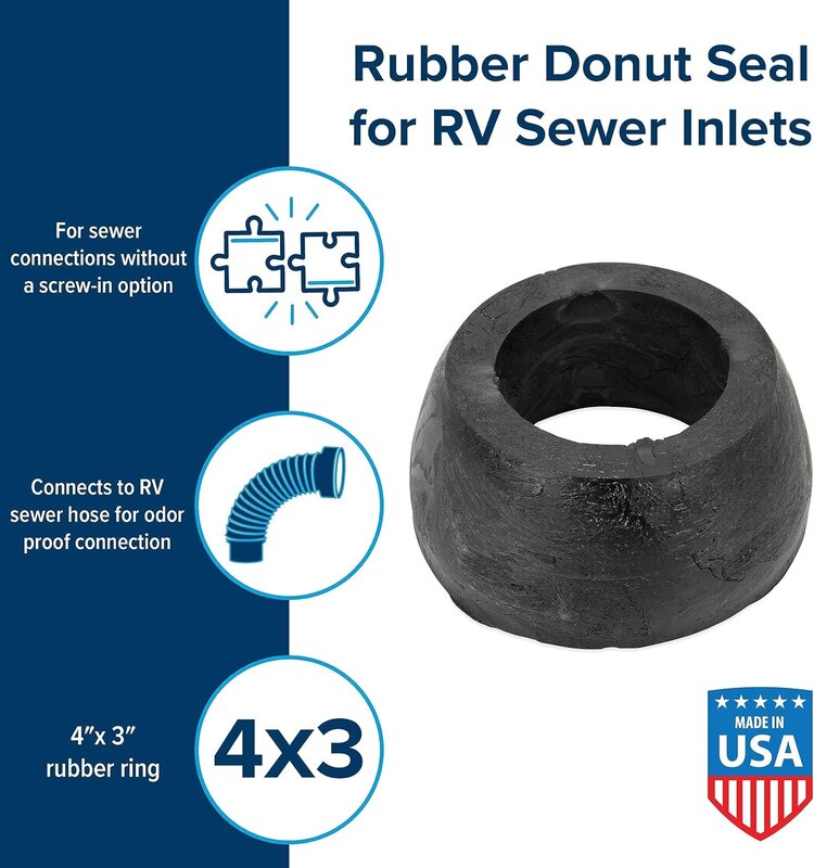 Camco Sewer Ring Sponge Rubber