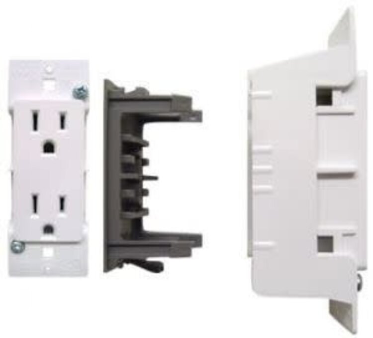 Wesco White Receptacle