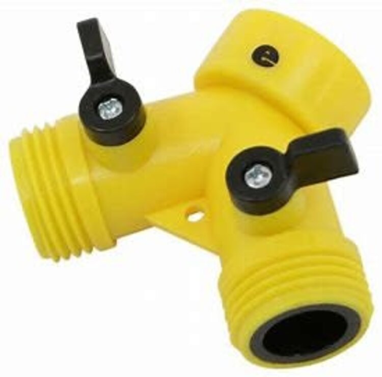 Camco Plastic Garden hose"Y" valve