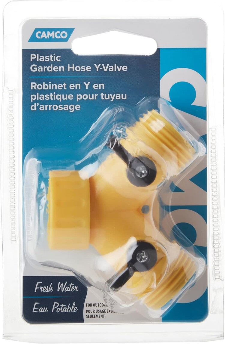 Camco Plastic Garden hose"Y" valve