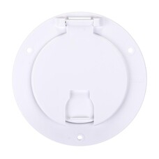 B&B molders Polar White Cable Hatch