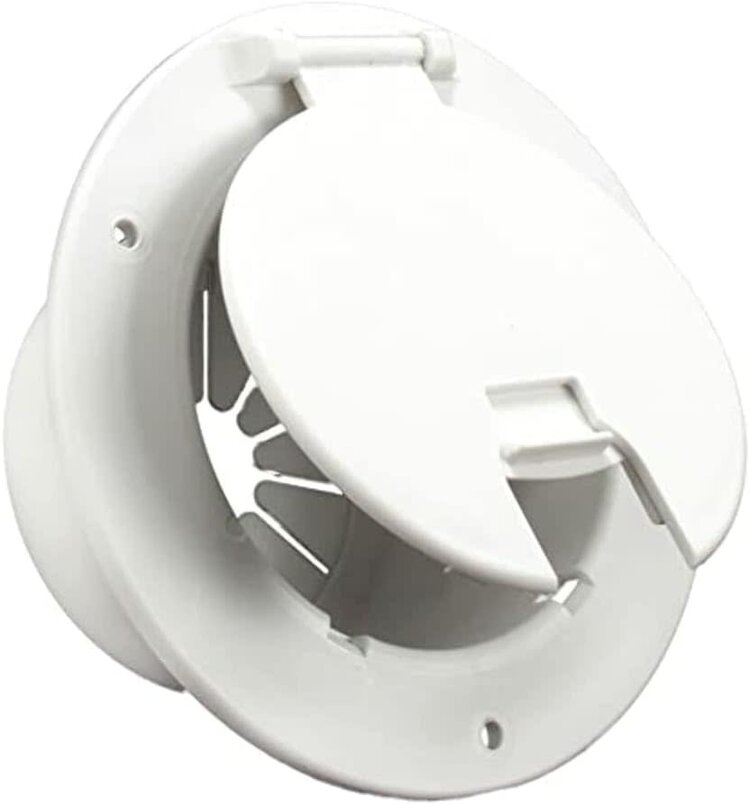 B&B molders Polar White Cable Hatch