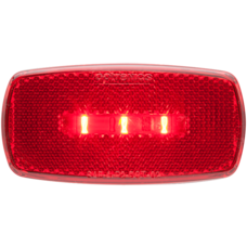 Optronics LED Red Black Base Marker Light