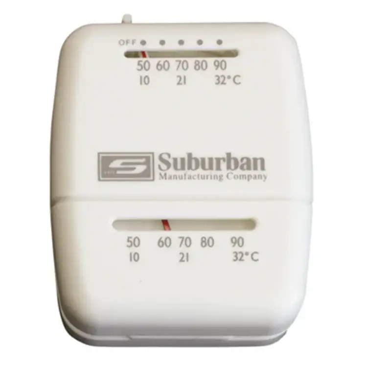 Suburban Thermostat Heat Only White