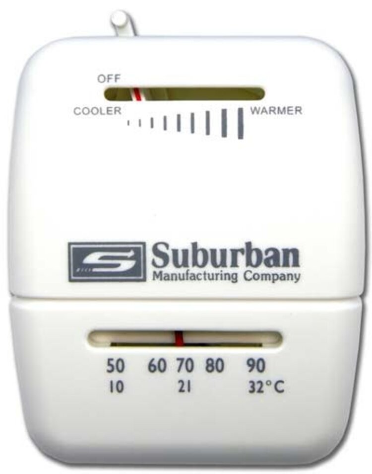 Suburban Thermostat Heat Only White