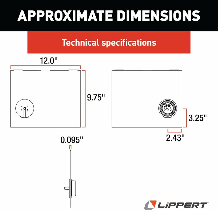 Lippert Screen Door Slider/Push