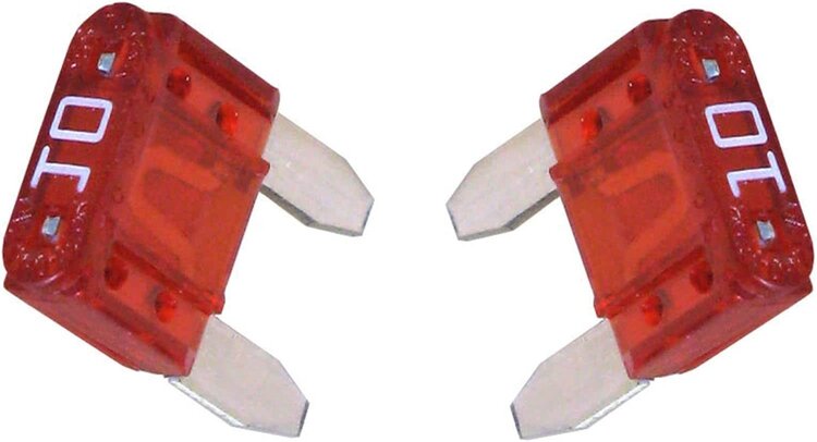 Camco 10 Amp Mini Blade Fuse (Sold Individually)