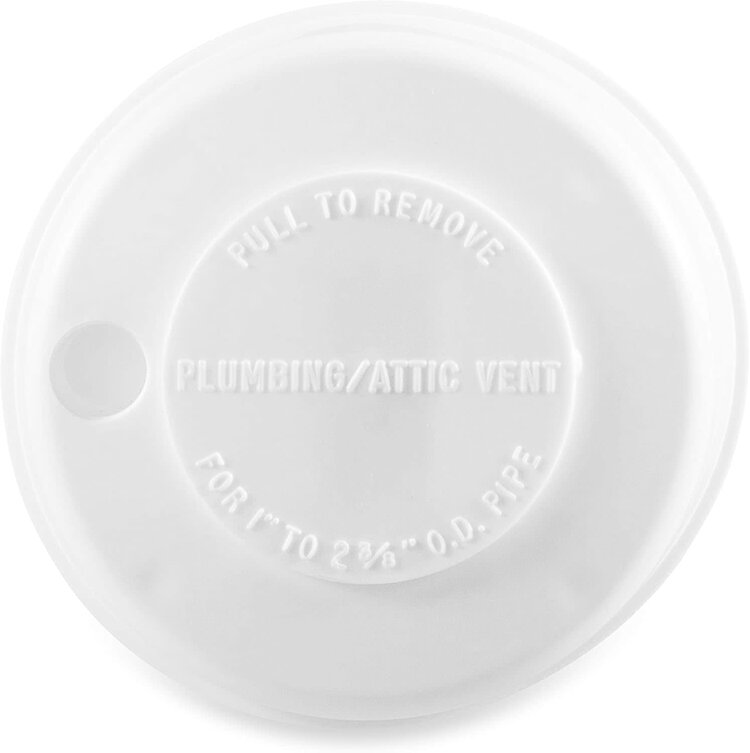 Camco Plumbing Vent Cap White