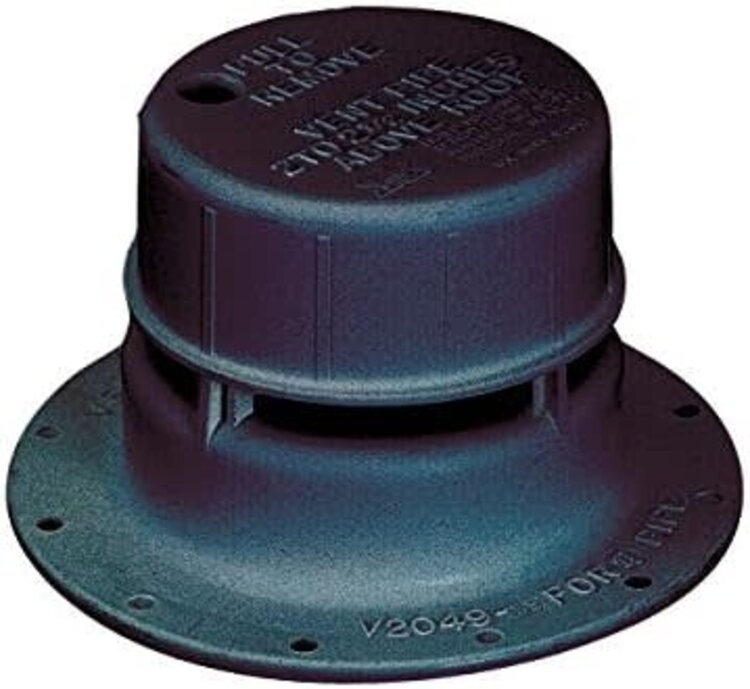 Ventline Plastic Stack Plumbing Vent Black