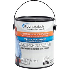Dicor Dicor Rubber Roof Acrylic Coating White