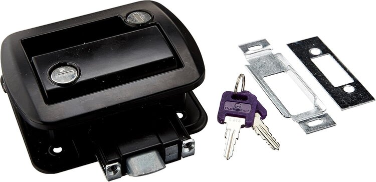 Global Global Trailer Lock Black