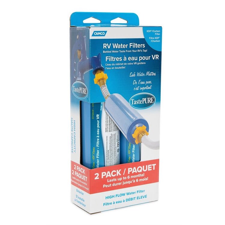 Camco Tastepure KDF Water Filter PK/2