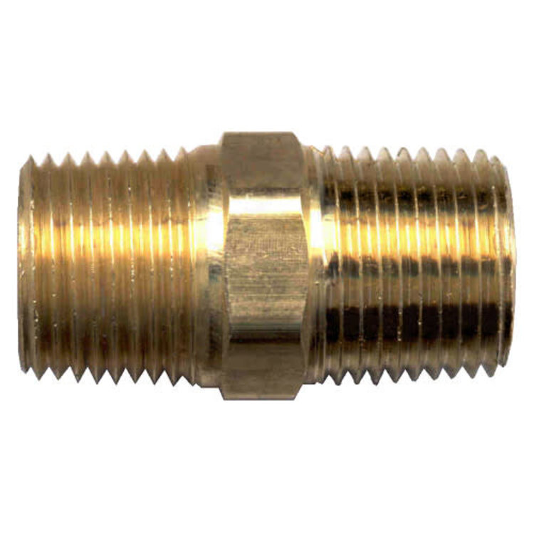 Fairview Fittings Hex Nipple 1/2"x1/2"