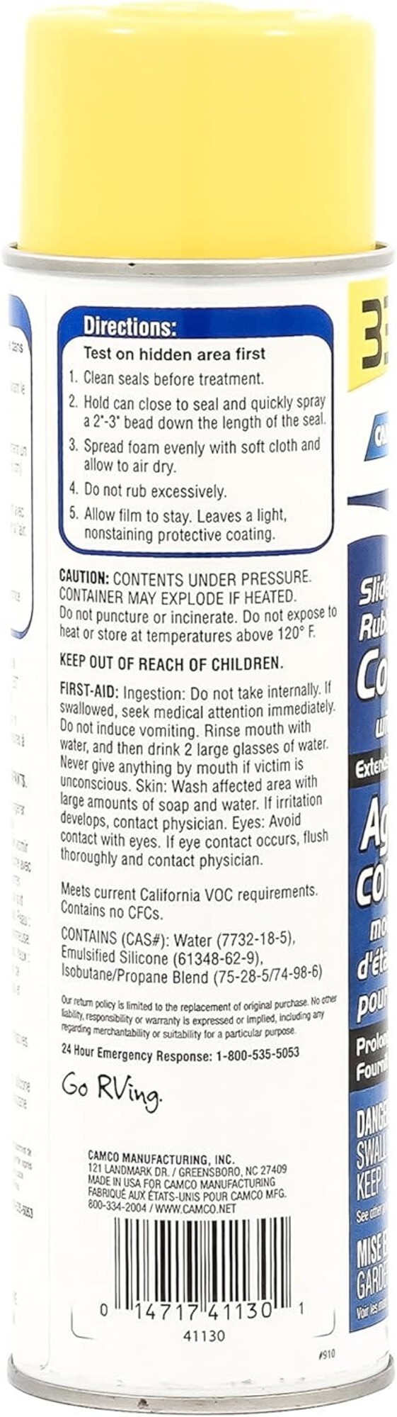 Camco Slideout Rubber Seal Conditioner