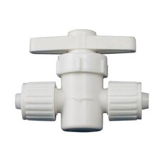 Flair it 1/2"p X 1/2"p Straight Stop Valve