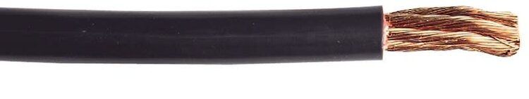 East Penn Black 4ga Wire (Sold per Feet)