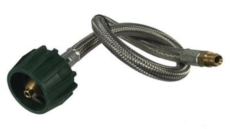 MB Sturgis 24" Propane Hose Steel Braid