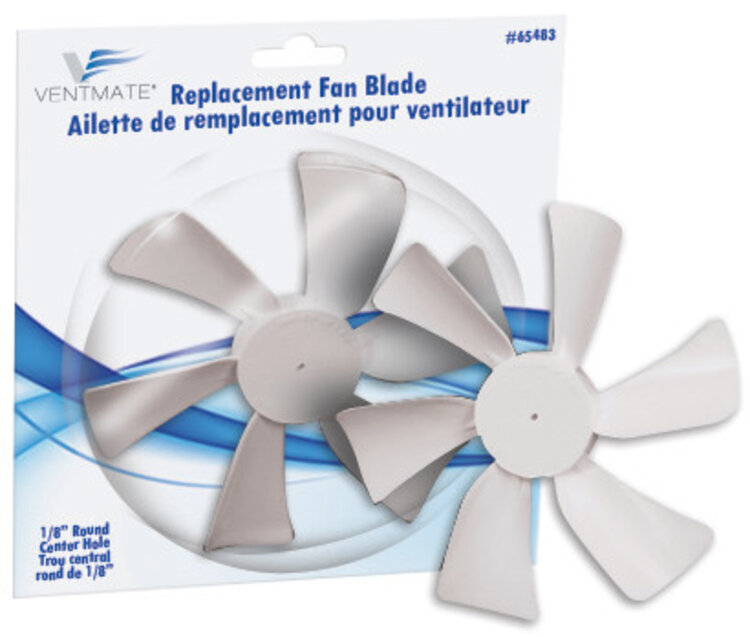 Ventmate Round Bore Counter Clockwise Fan Blade 6"