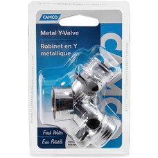 Camco Metal Garden hose "Y" valve
