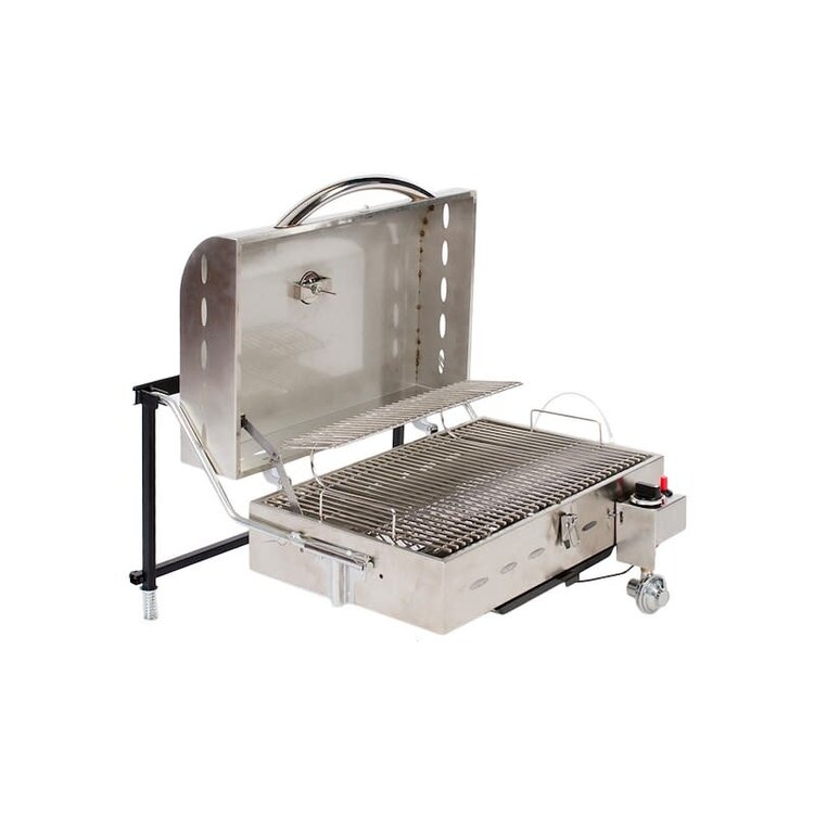 Faulkner Barbeque Grill; Propane; 12000 BTU Stainless Steel